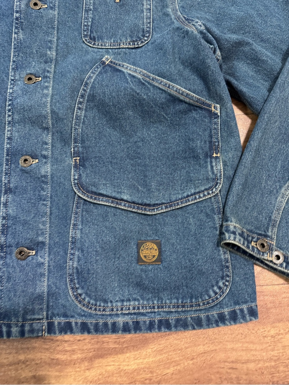 Filson 11-Oz Denim Outfitter In Light Indigo Jacket - Picture 7 of 10